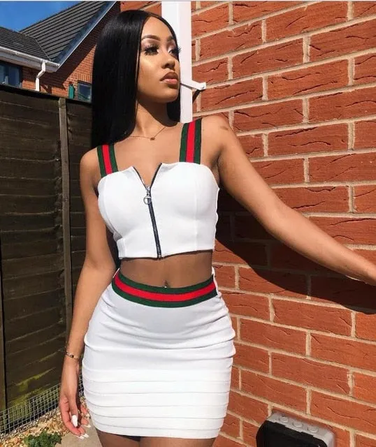 2PC  Halter- Top Dress