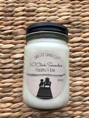 5 O'Clock Somewhere Candle