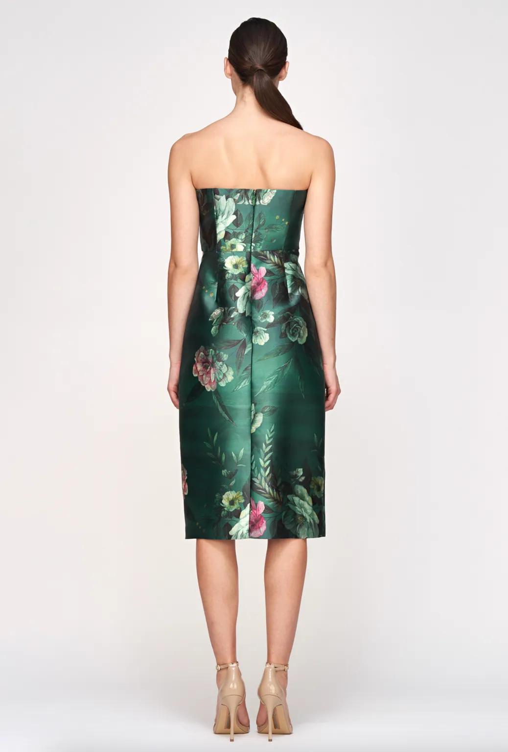 Adeline Midi Dress - Light Emerald