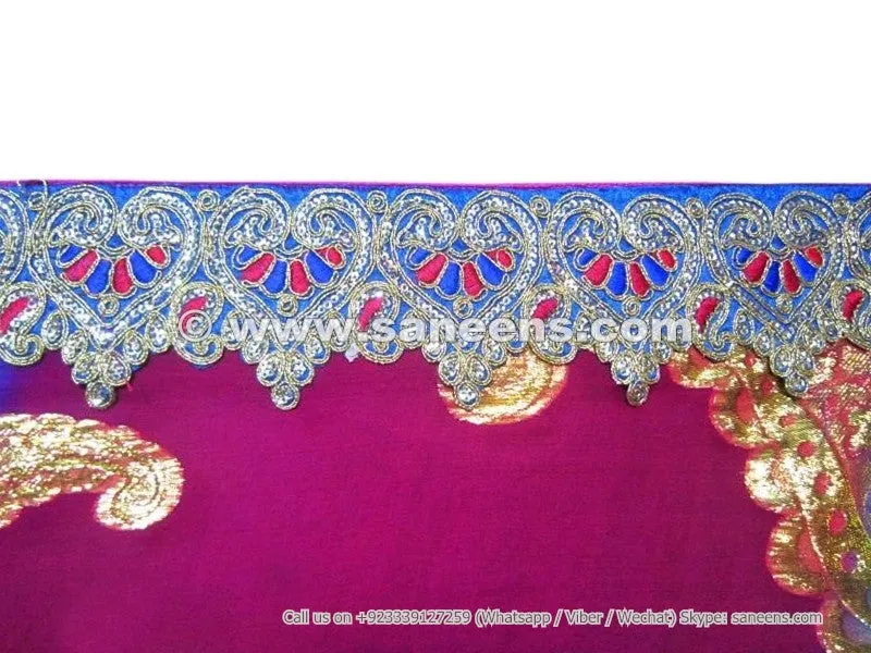Afghan Dress In Blue Color