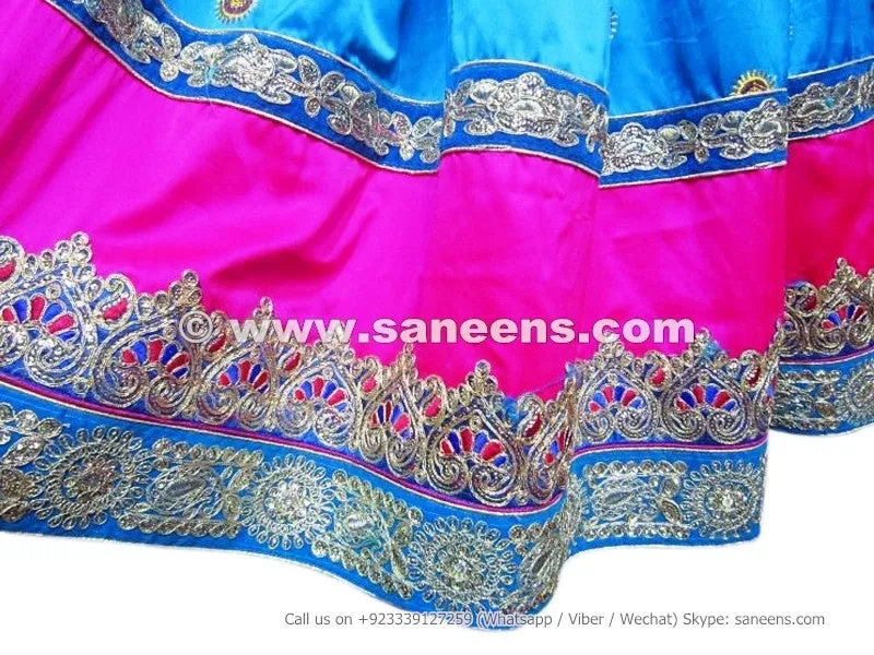 Afghan Dress In Blue Color