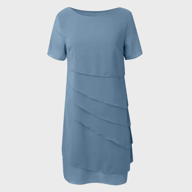 Agustina® | Pleated chiffon dress
