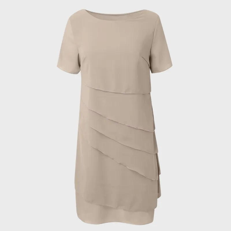 Agustina® | Pleated chiffon dress