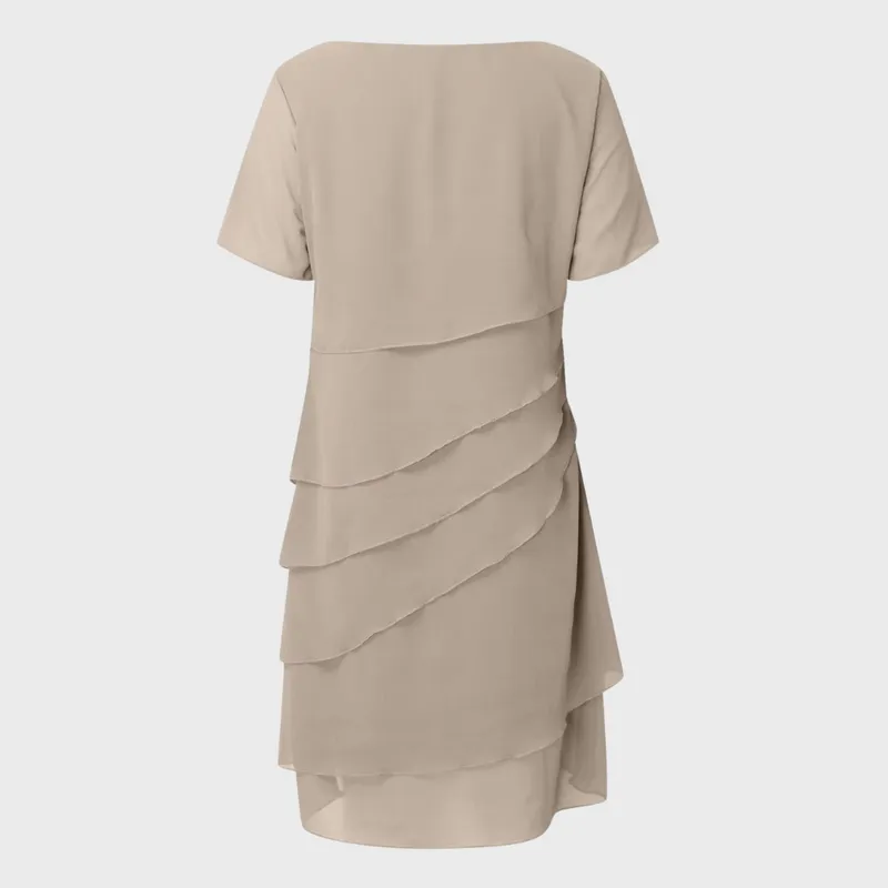 Agustina® | Pleated chiffon dress