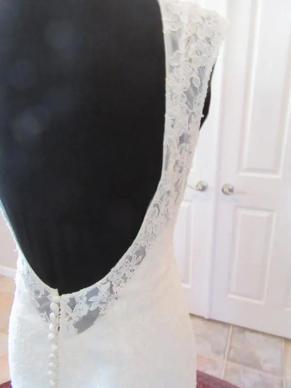 Allure Bridals 2800 Ivory size 10