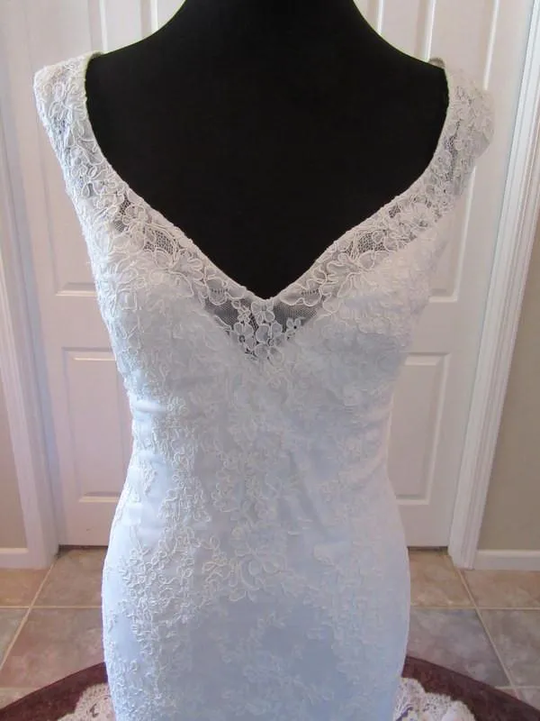 Allure Bridals 2800 Ivory size 10