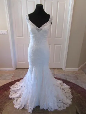 Allure Bridals 2800 Ivory size 10