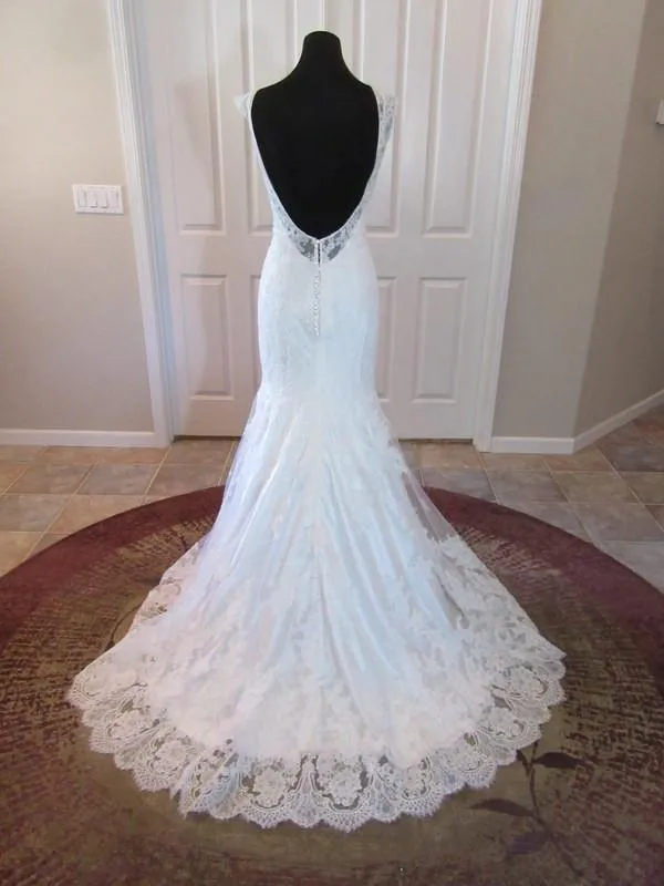 Allure Bridals 2800 Ivory size 10
