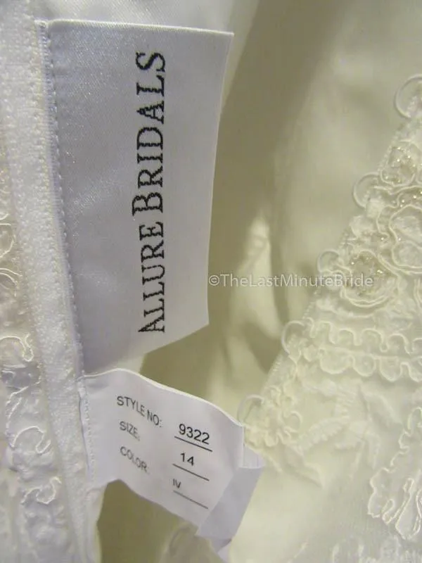 Allure Bridals 9322 size 14