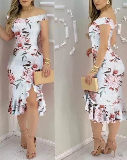 Anabella® | Off-The-Shoulder, Shiny Cocktail Dress