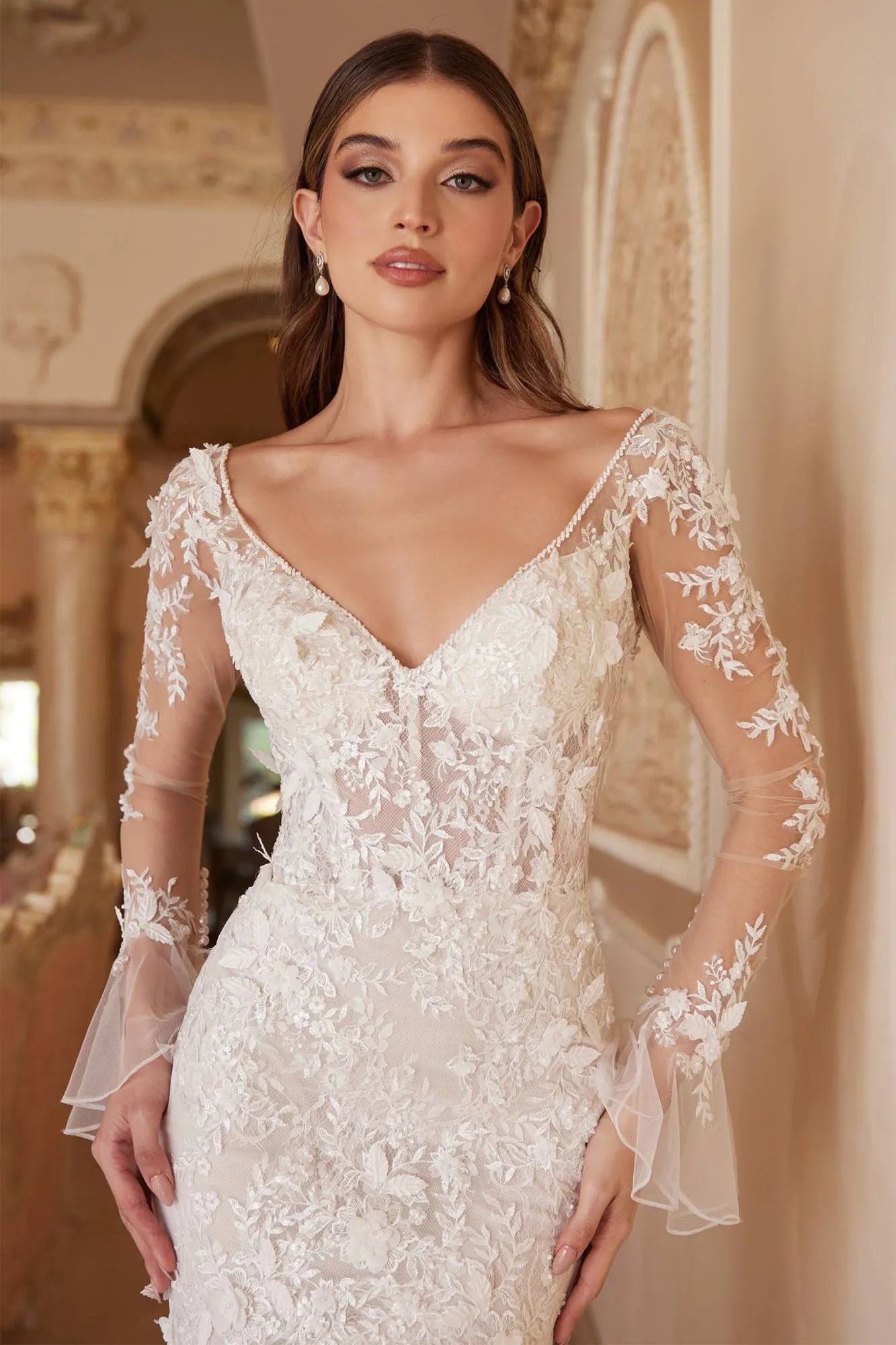 Andrea & Leo A1073WC Giselle Wedding Gown