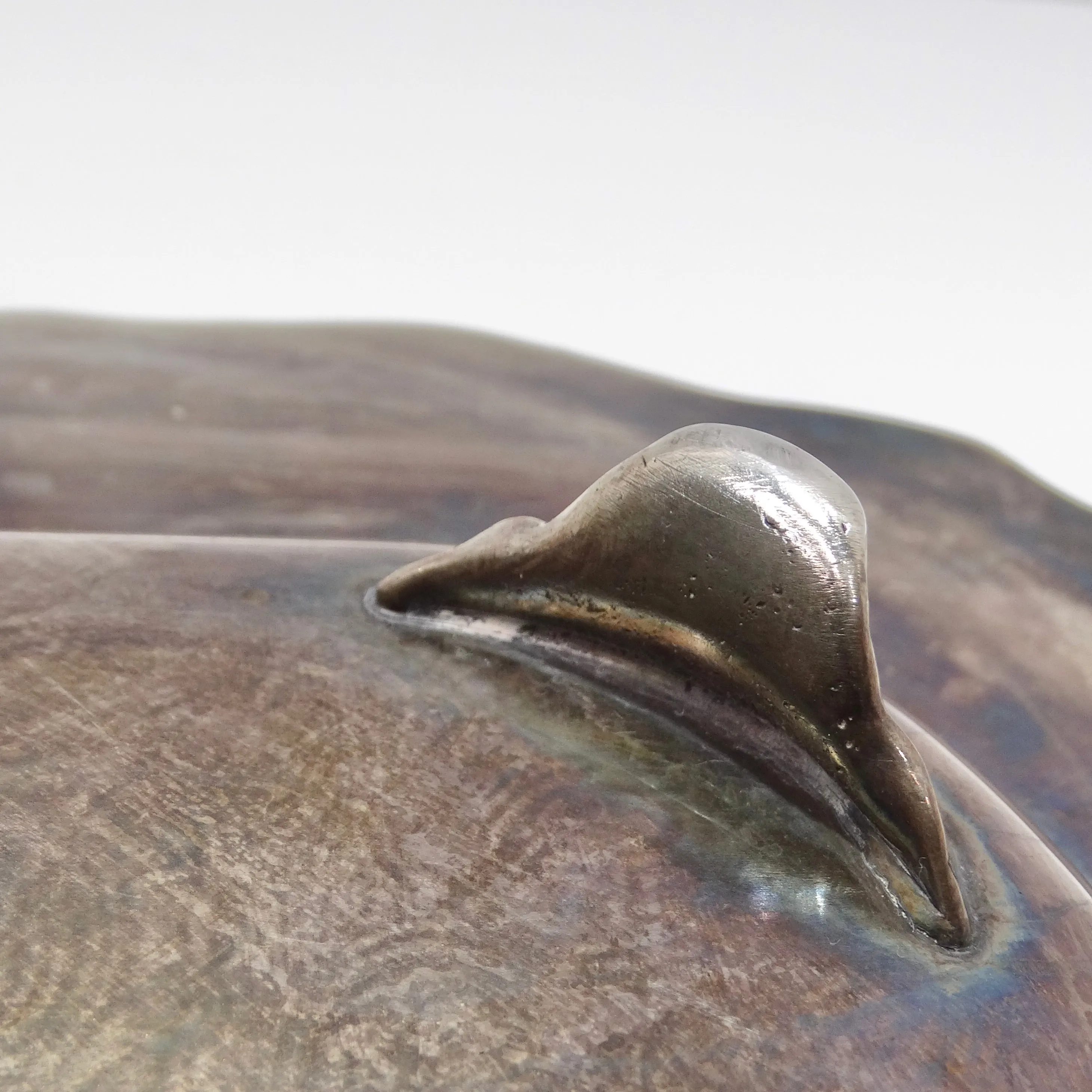 Antique Silver Plate Cocktail Tray