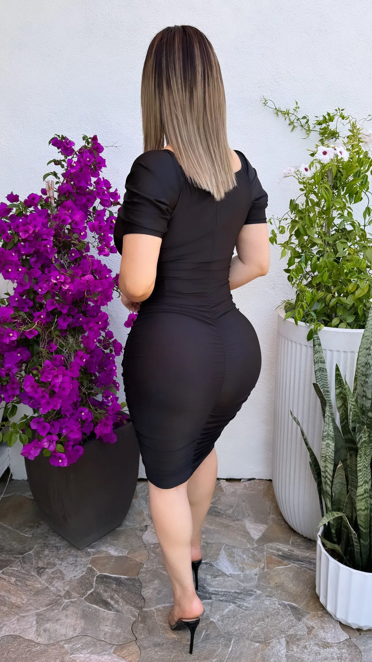 ARACELI BLACK DRESS