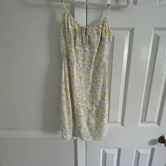 Aritzia Sunday Best Delilah Mini Dress Floral Boho Festival Brunch