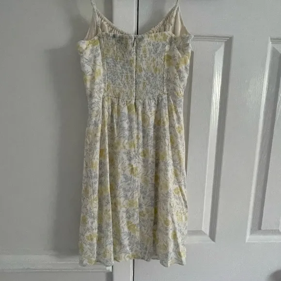 Aritzia Sunday Best Delilah Mini Dress Floral Boho Festival Brunch