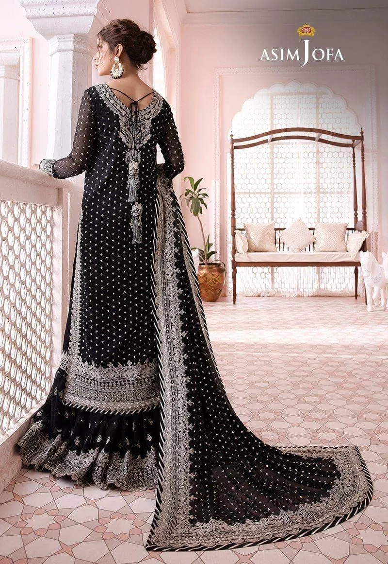 Asim Jofa Chiffon Bridal Suit