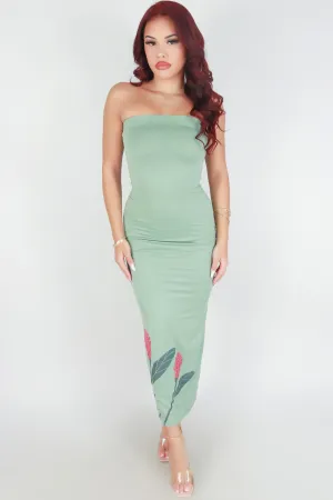 AWAPUHI TUBE MAXI DRESS