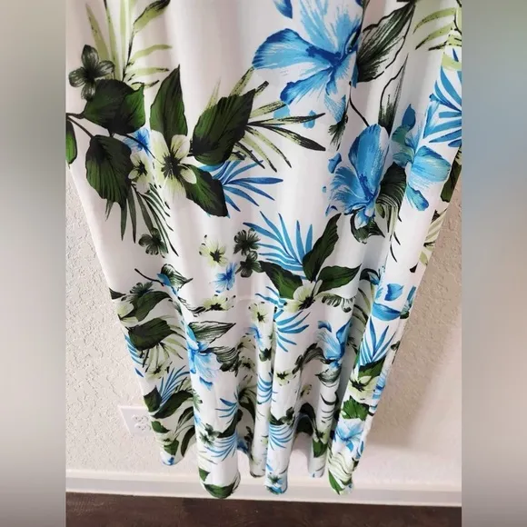 Banana Republic Floral Ruffle-Wrap Maxi Dress Size 10 new