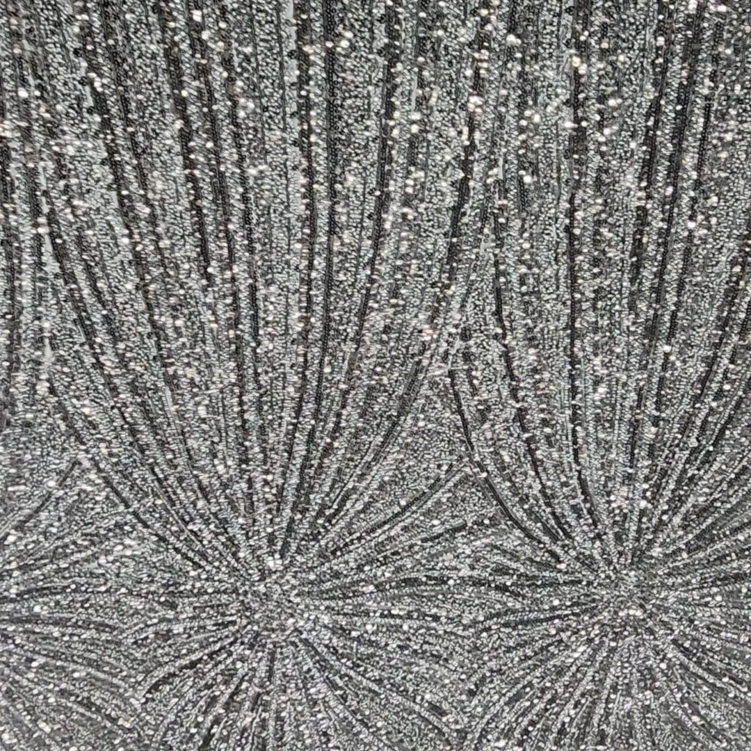 Beaded Bridal Lace Fabric 130 cm