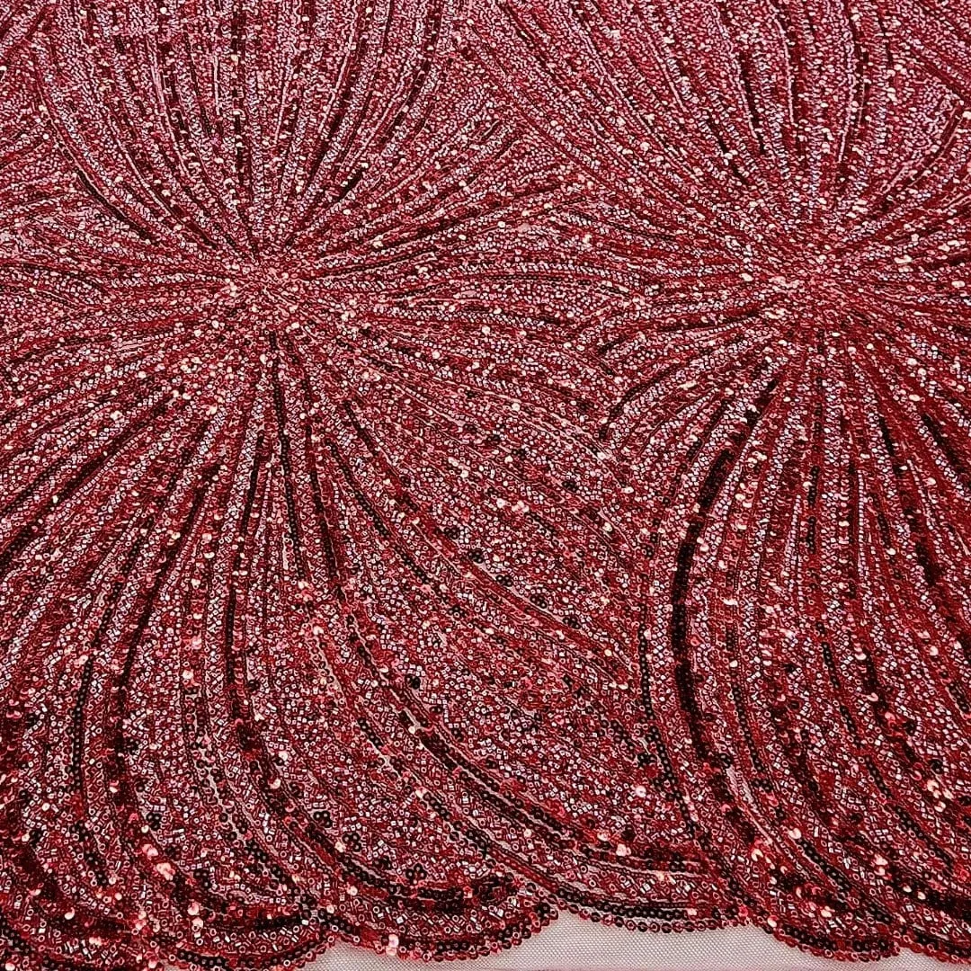 Beaded Bridal Lace Fabric 130 cm