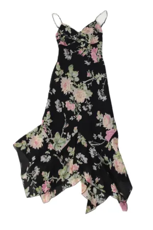Betsey Johnson Chiffon Floral Dress