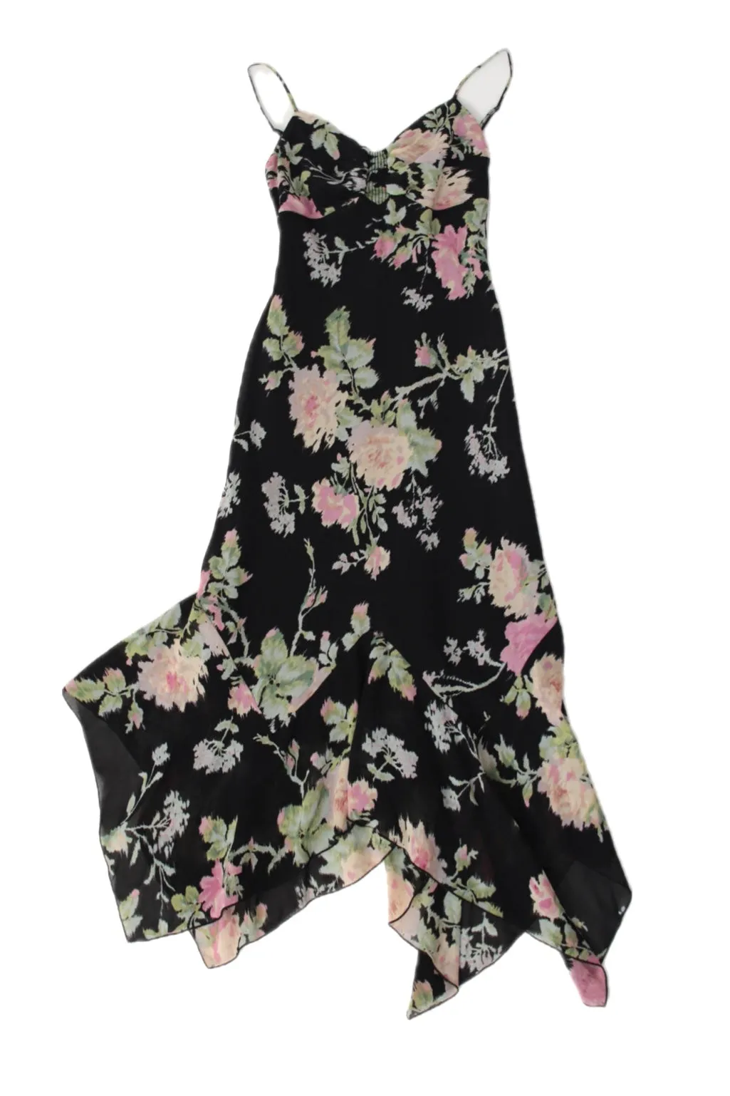 Betsey Johnson Chiffon Floral Dress