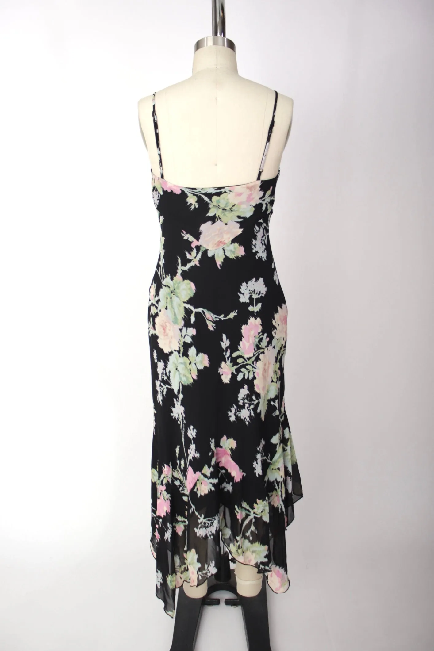 Betsey Johnson Chiffon Floral Dress