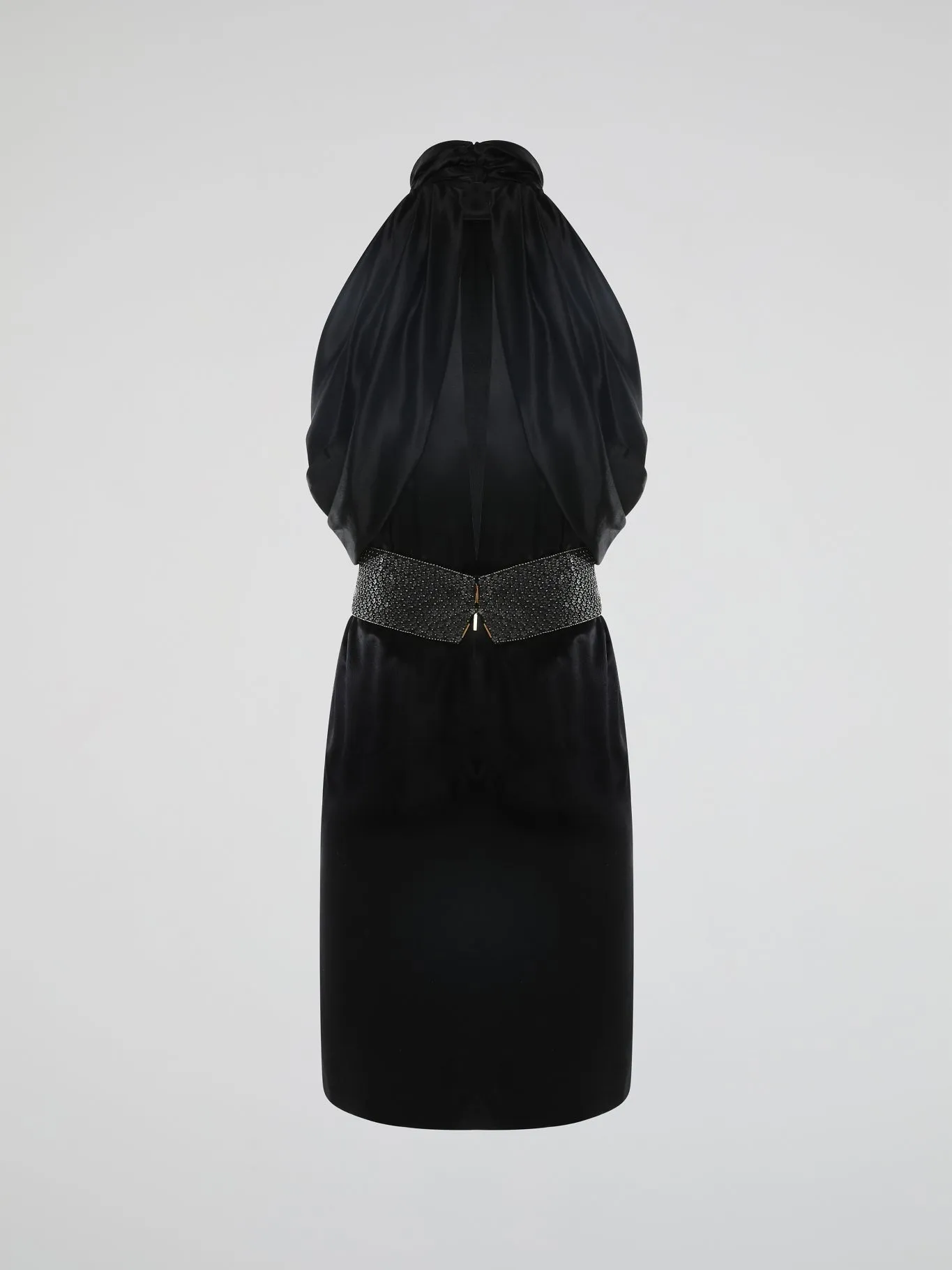 Black Halter Neck Dress