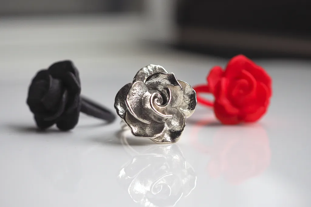 Blossoming Rose Ring