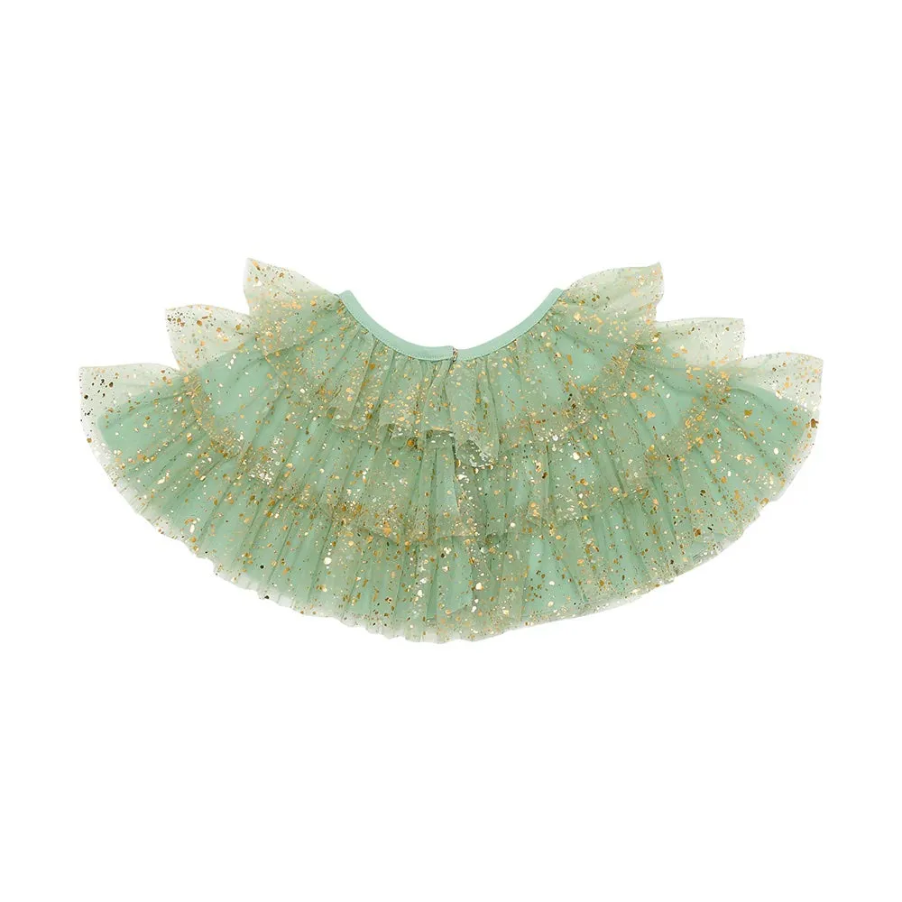 Bob and Blossom Green Sparkle Cape CA20