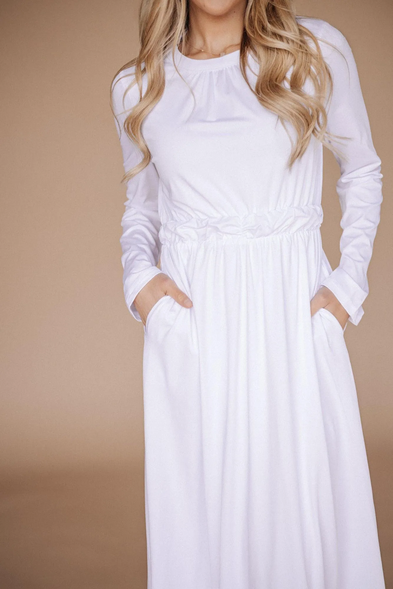Brandy LDS Temple Dress