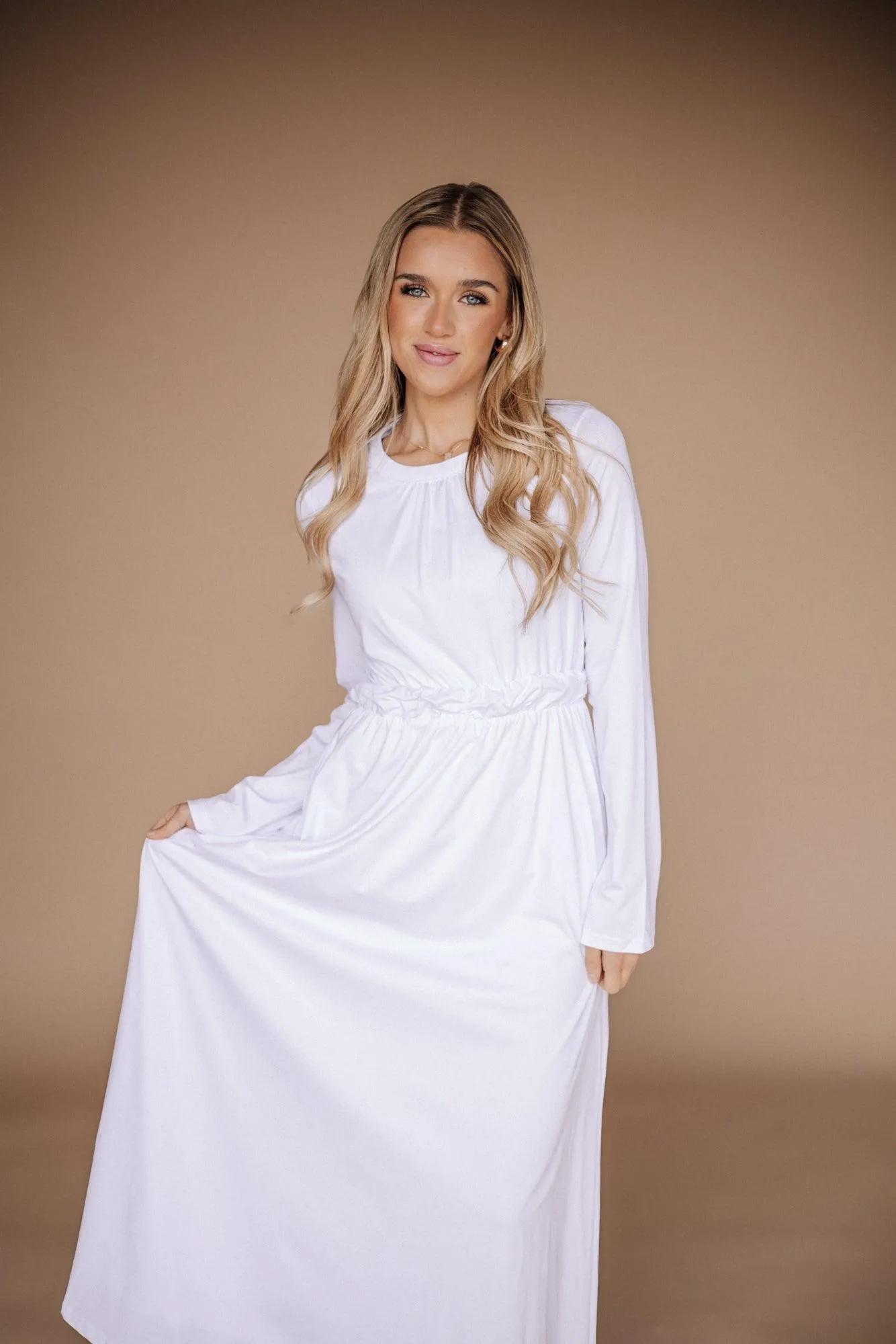 Brandy LDS Temple Dress