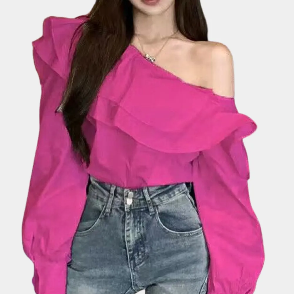 Brionne® | Elegant Off-Shoulder Blouse For Women