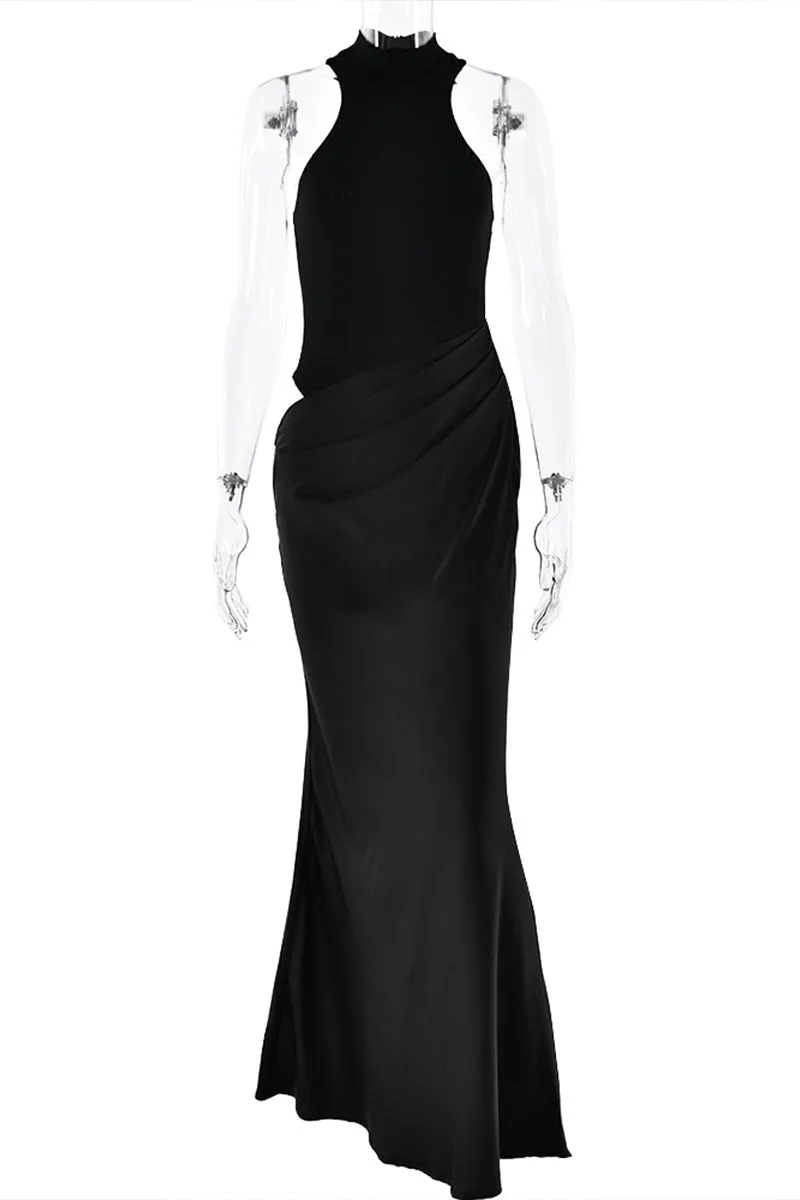 BS3397 Sleeveless Fishtail Party Dress