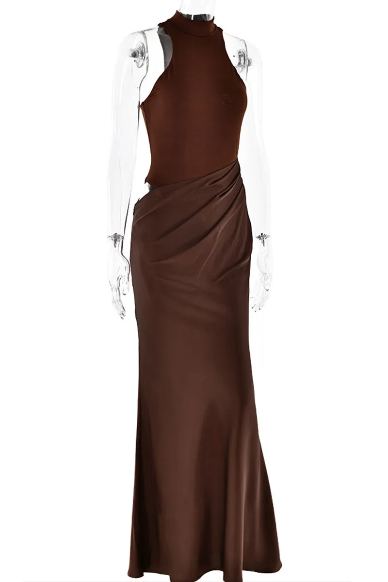 BS3397 Sleeveless Fishtail Party Dress