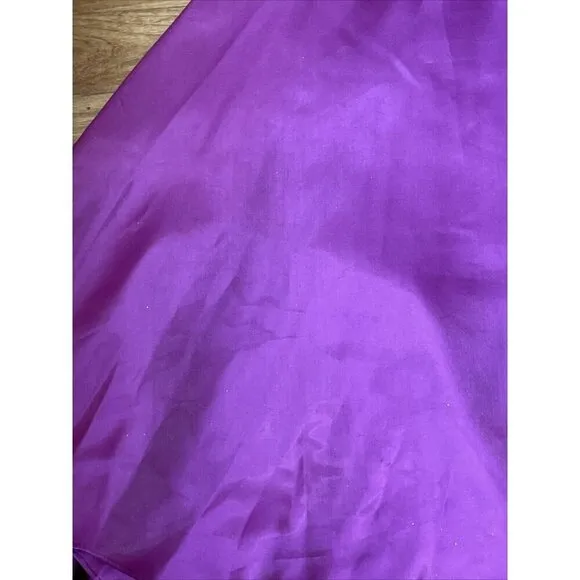 Camille La Vie Shimmer Halter Formal Dress Gown Size 2 Magenta Sparkle Fairy