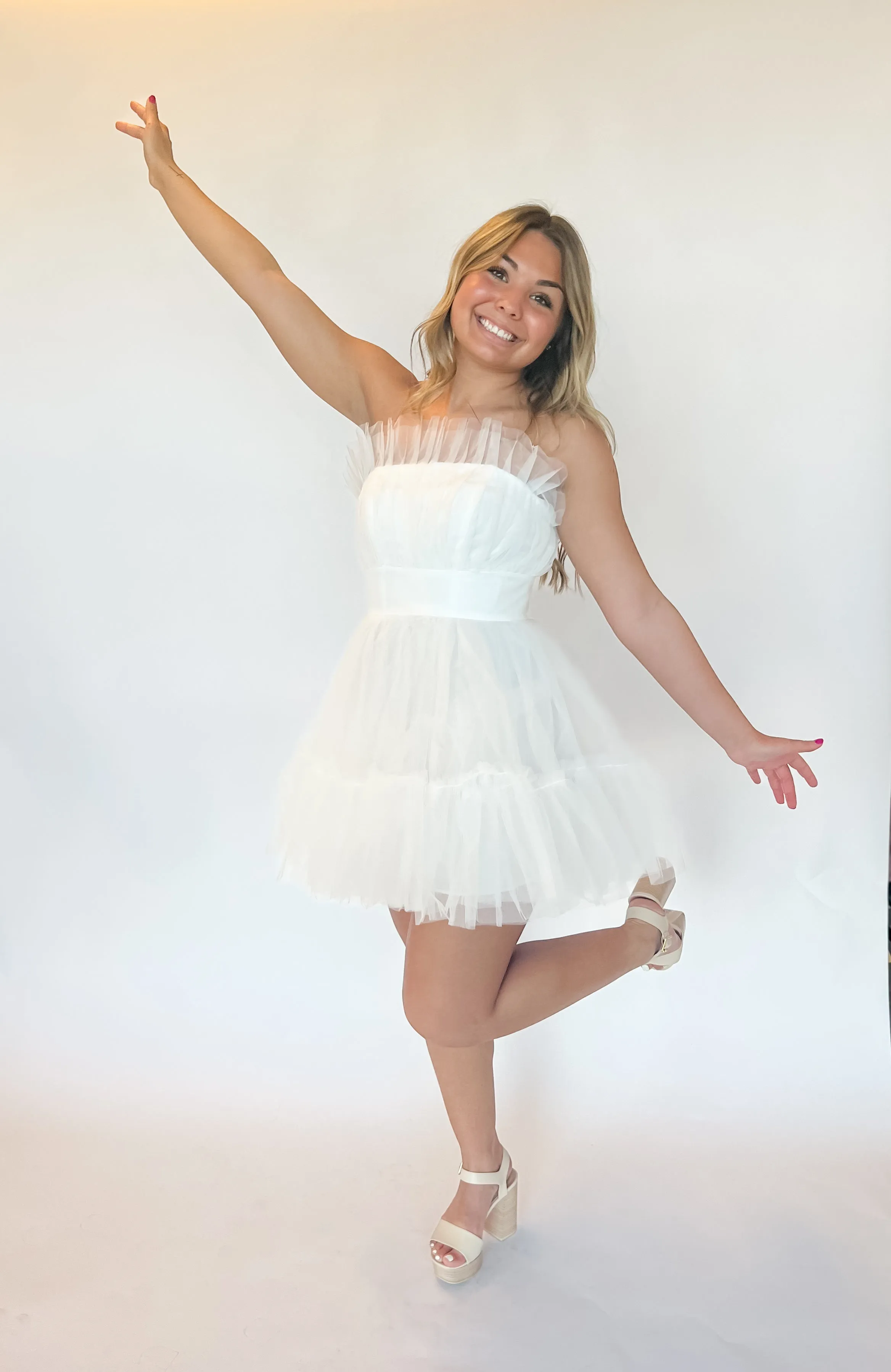 Chiffon Darlin' Mini Dress