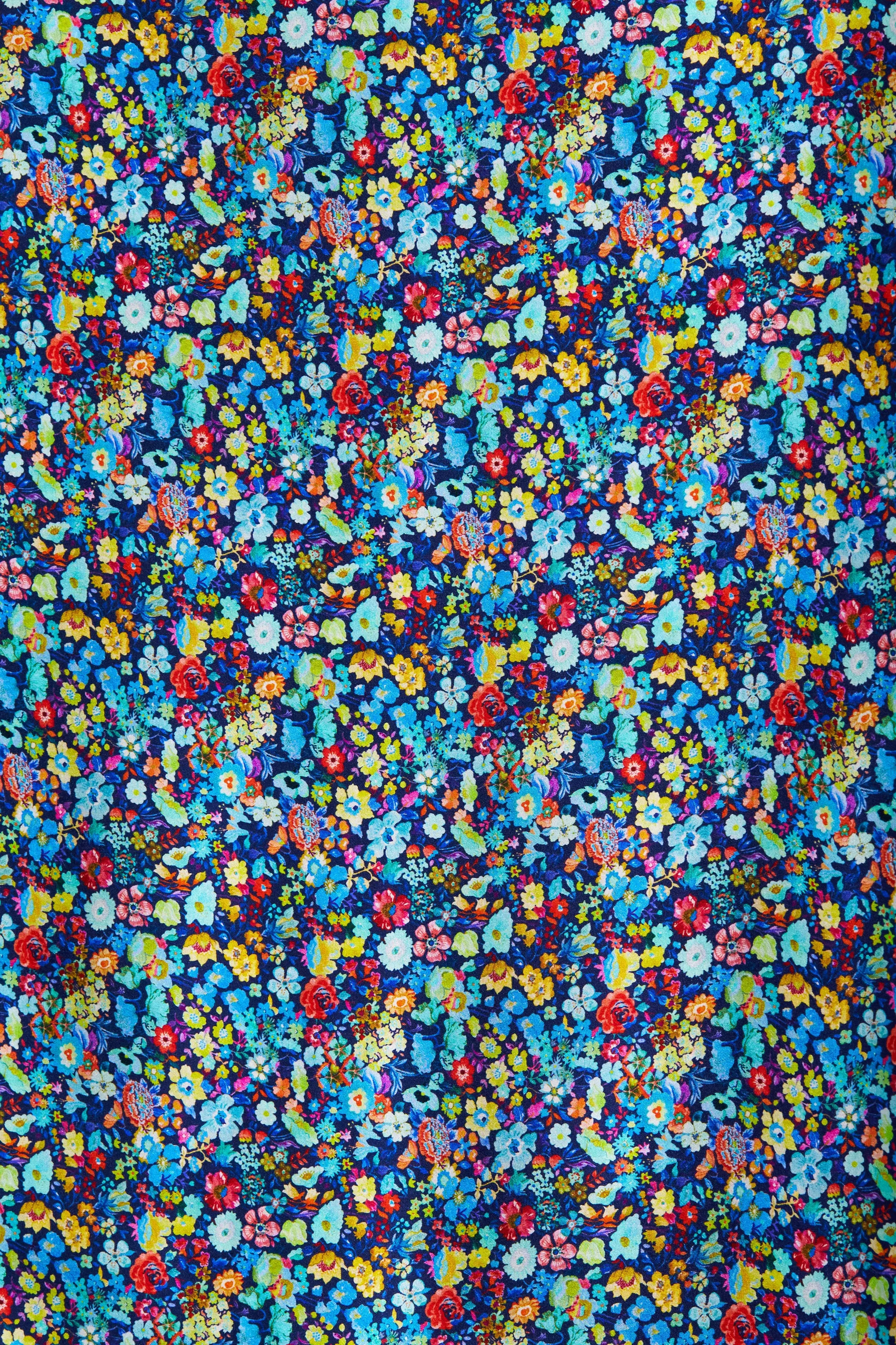 Classic Garden Silk Satin