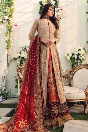 Designer Gown Frock Lehenga Indian Bridal Dress #BN1193