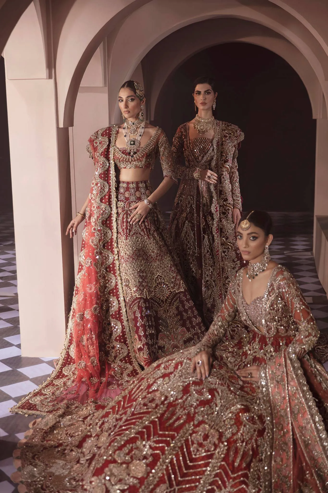 Designer Heavy Indian Bridal Lehenga with Choli #BN902