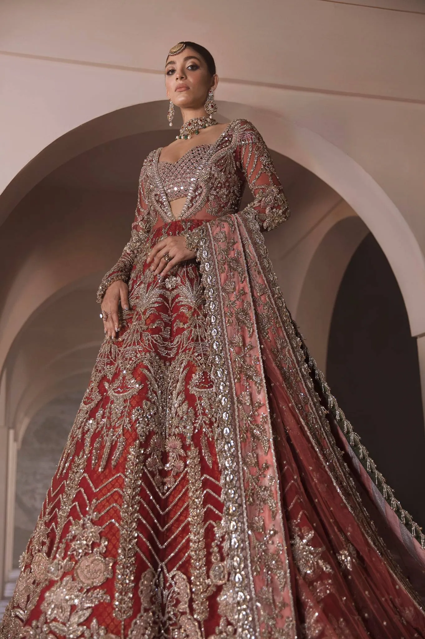 Designer Heavy Indian Bridal Lehenga with Choli #BN902