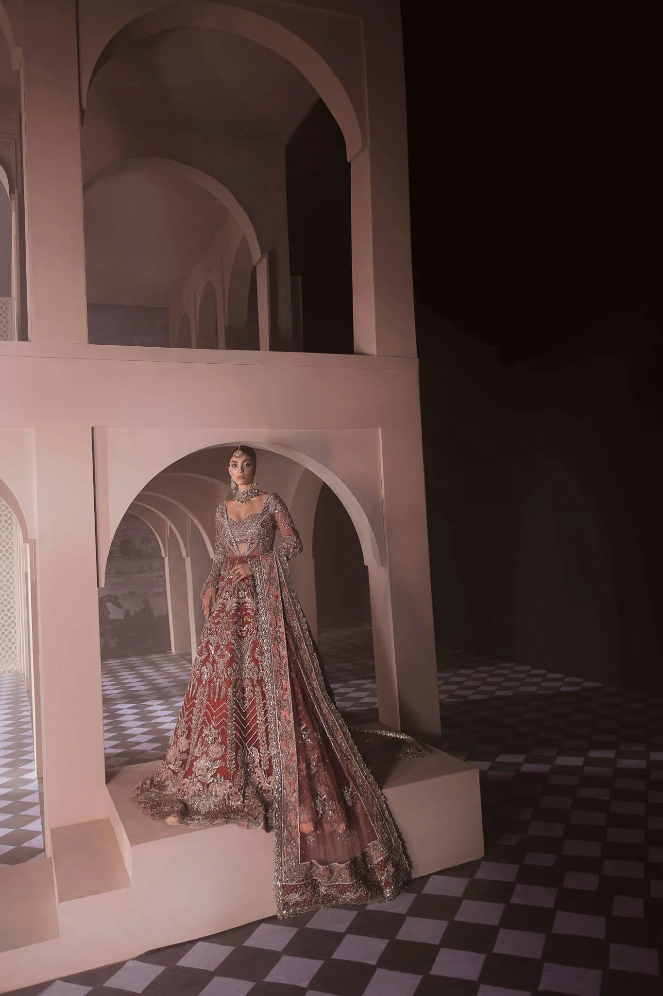 Designer Heavy Indian Bridal Lehenga with Choli #BN902
