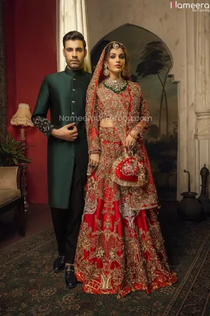 Designer Indian Bridal Dresses in Lehenga Choli #BN882