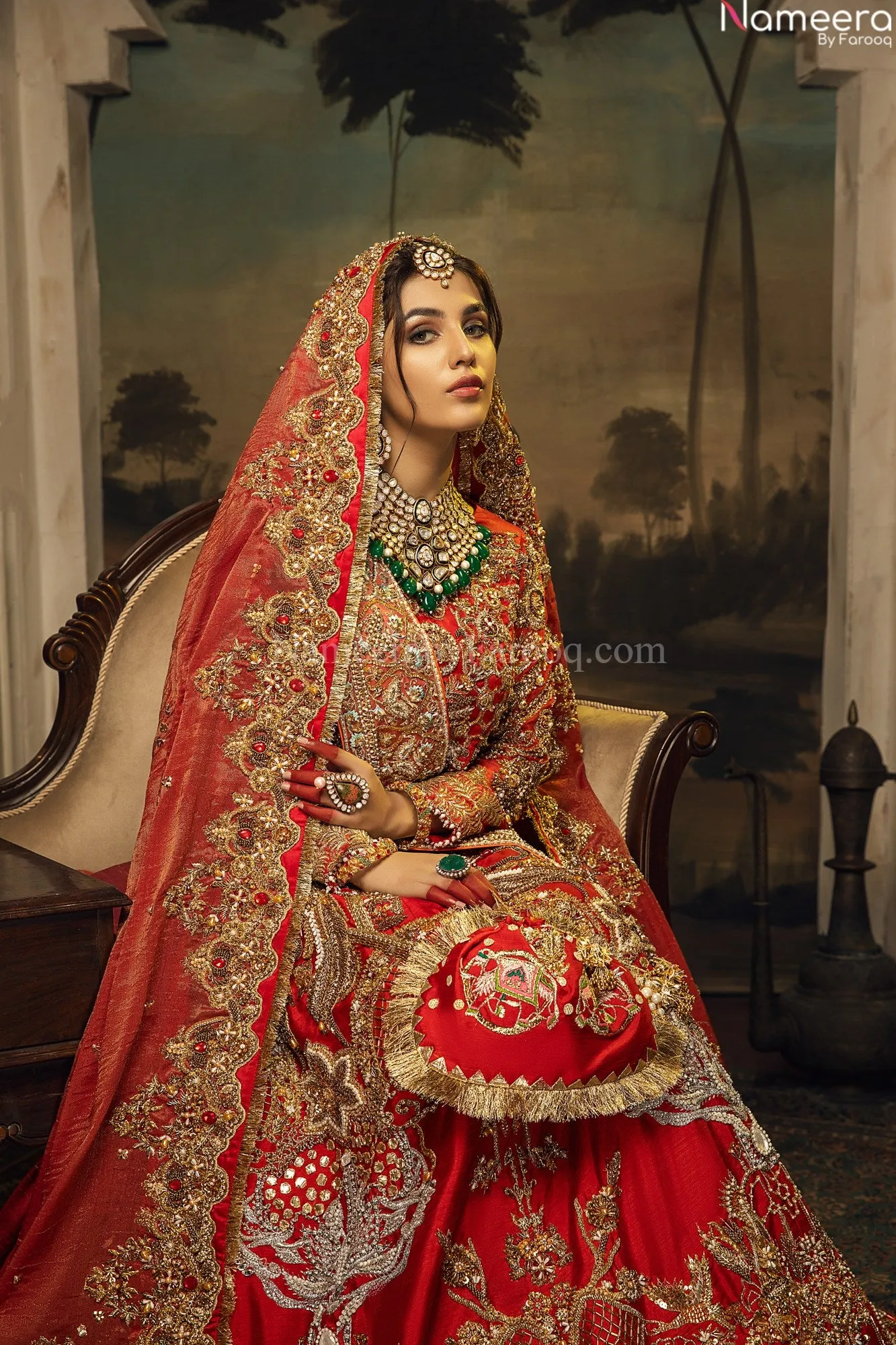 Designer Indian Bridal Dresses in Lehenga Choli #BN882