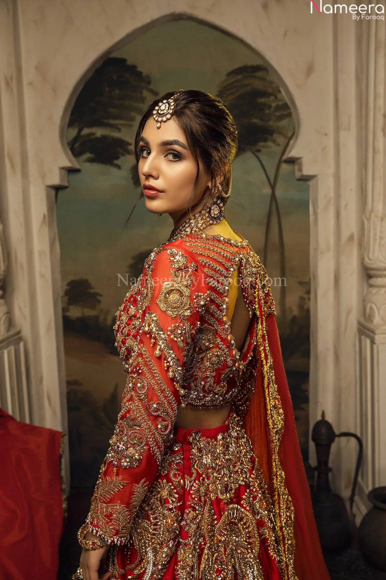 Designer Indian Bridal Dresses in Lehenga Choli #BN882