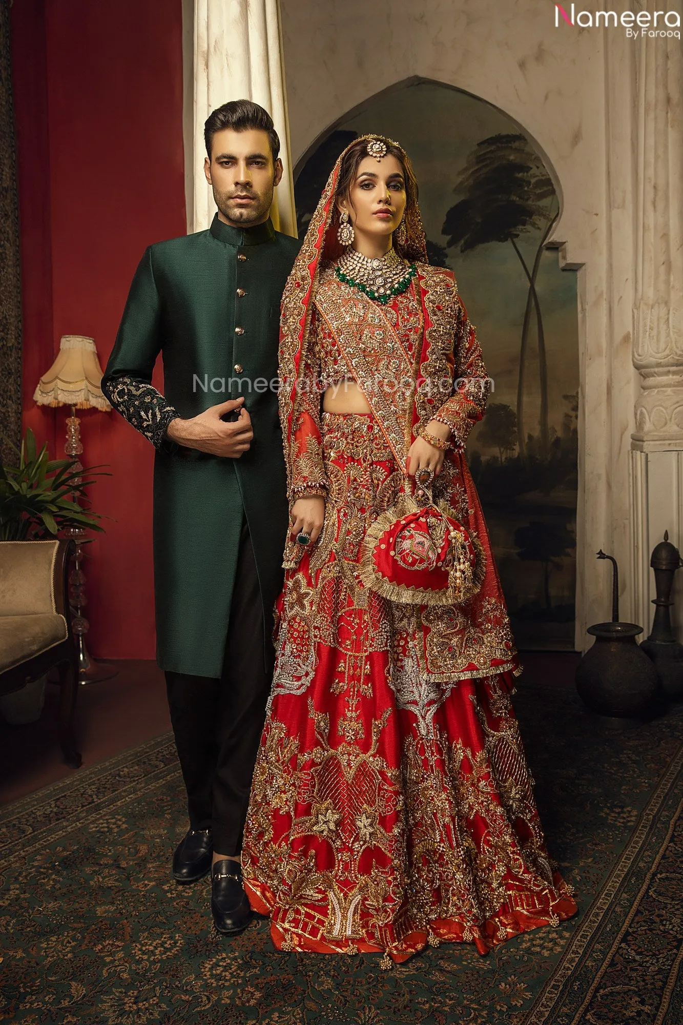 Designer Indian Bridal Dresses in Lehenga Choli #BN882