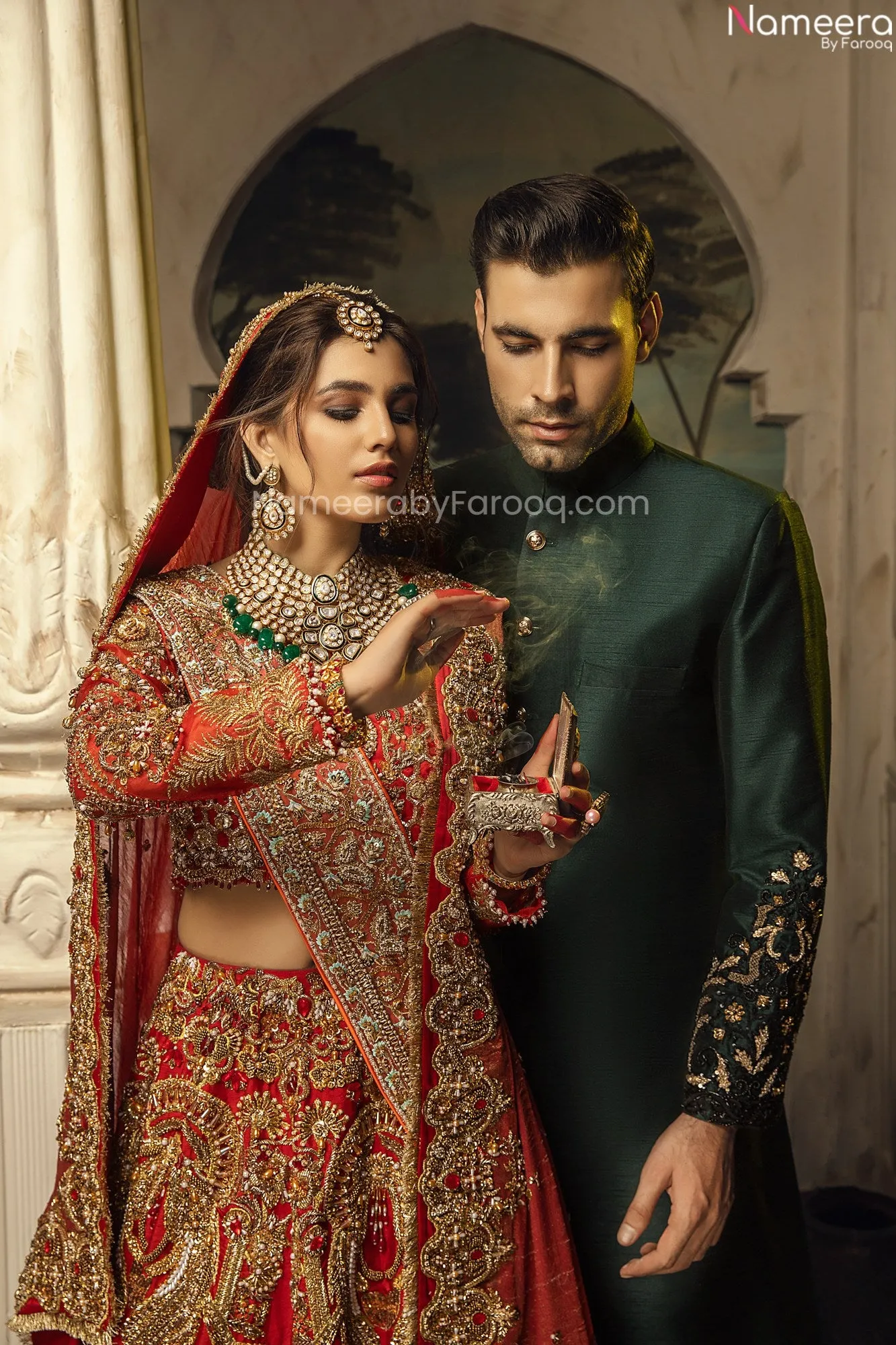 Designer Indian Bridal Dresses in Lehenga Choli #BN882