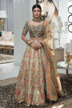 Designer Mehndi Lehnga Choli for Wedding #Y2014