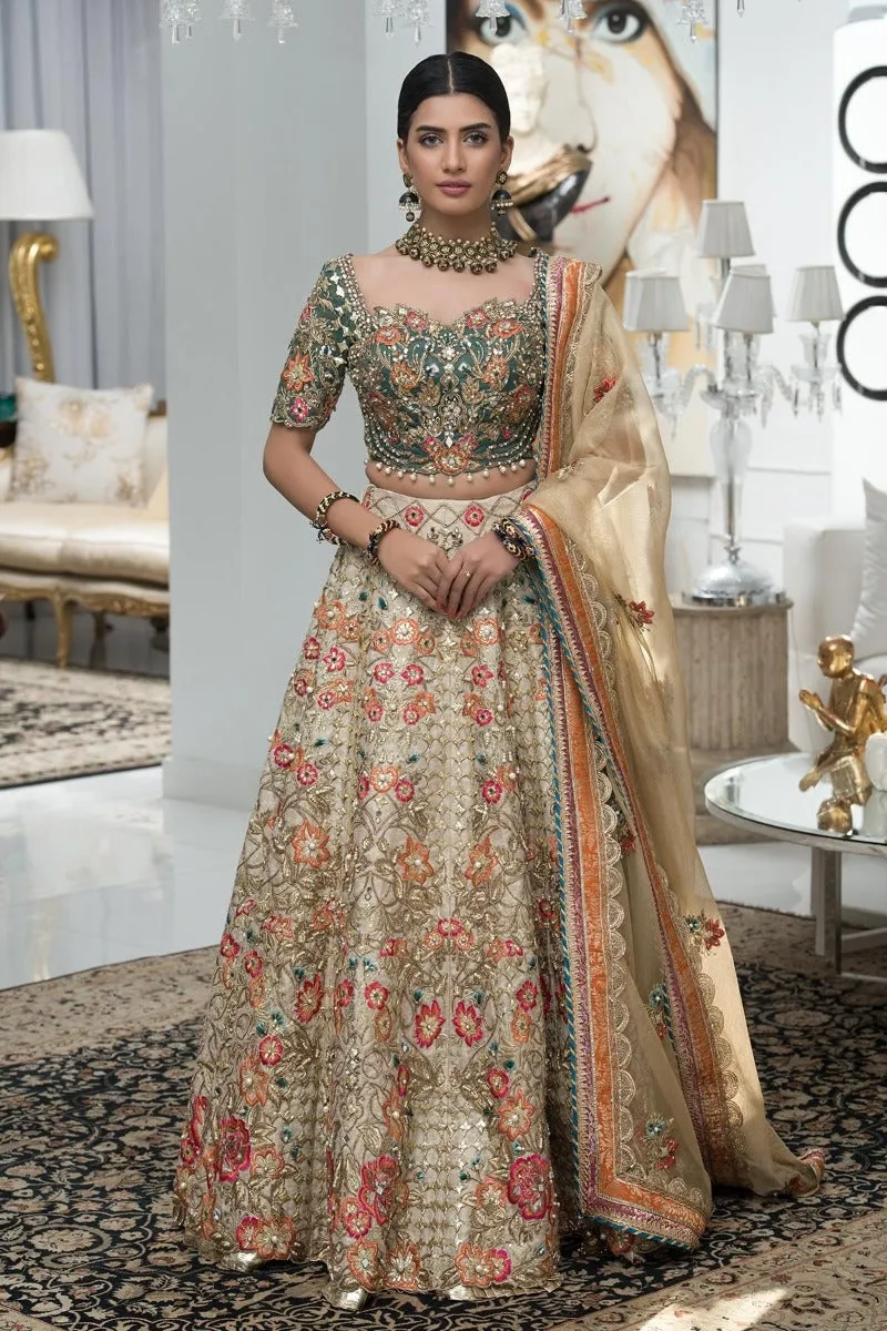 Designer Mehndi Lehnga Choli for Wedding #Y2014