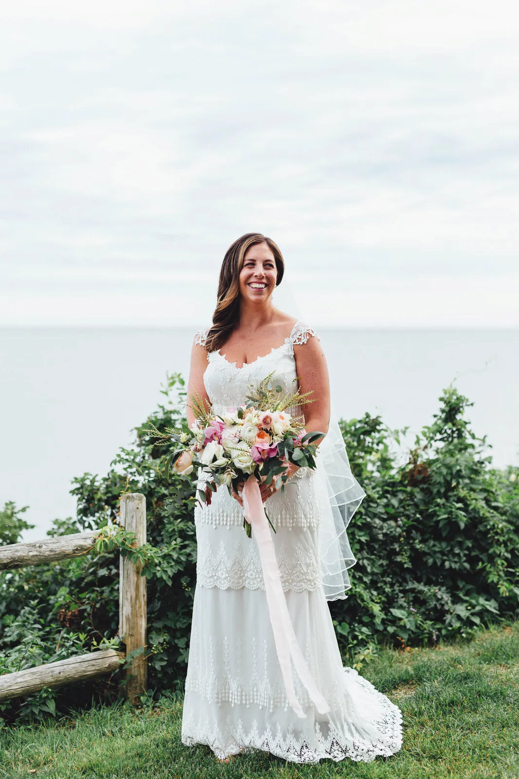 DIY Ribbon Edge Fingertip Length Wedding Veil Pattern